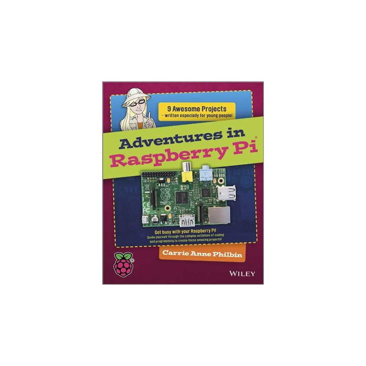 Ouvrage technologique "Adventures in Raspberry Pi" (en Anglais)