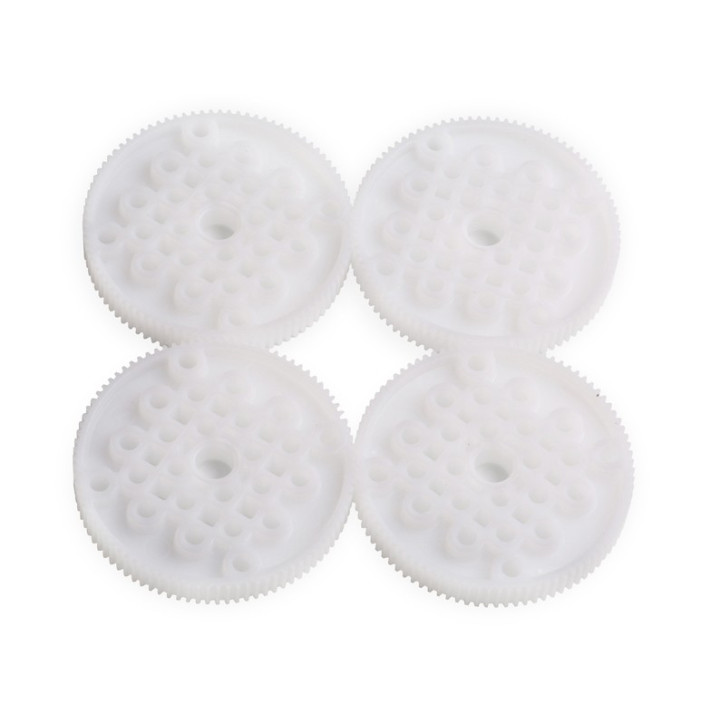 Jeu de 4 pignons plastiques 90 dents