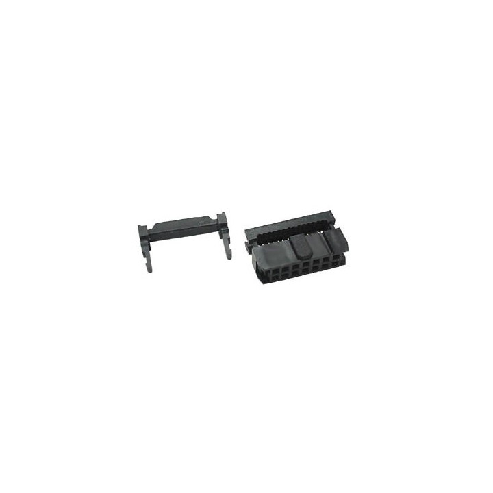 Connecteur HE10 femelle 14 broches  - 1