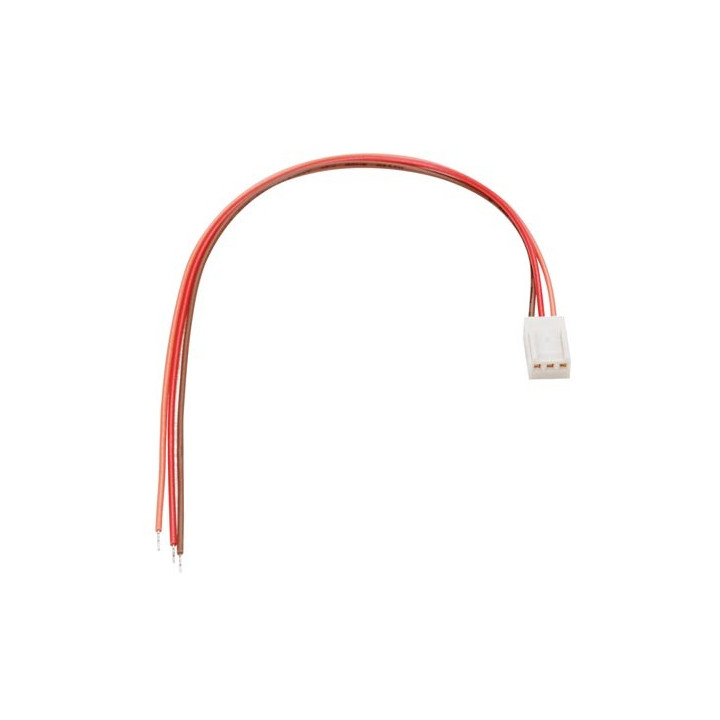 Connecteur femelle avec câble 3 contacts  - 1