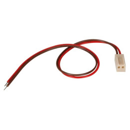 Connecteur femelle avec câble 2 contacts  - 1