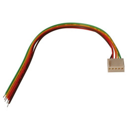 Connecteur femelle avec câble 5 contacts  - 1