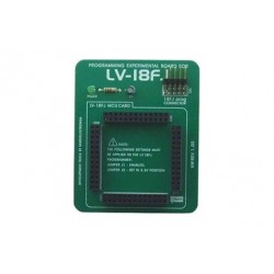 Platine d'expérimentation pour LV-18FJ - Mikroelektronika