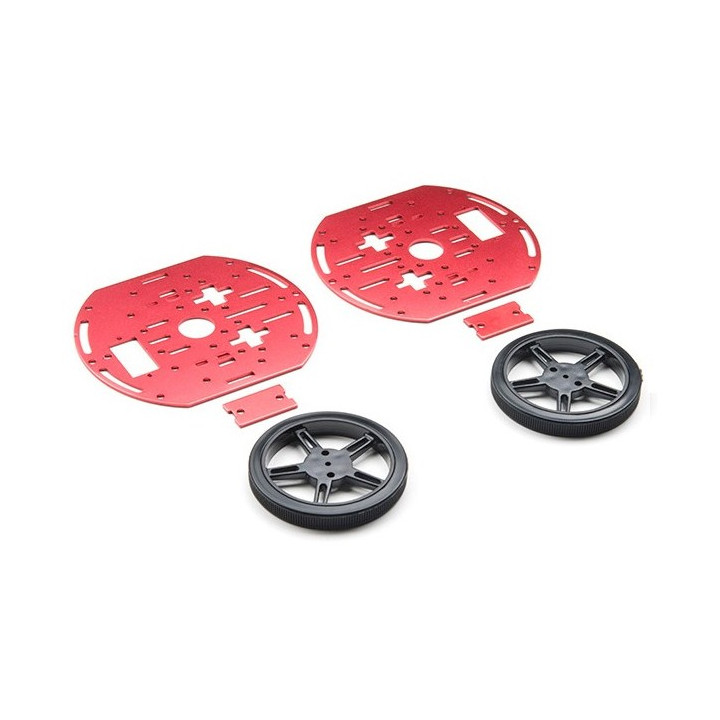 ROB-14332 : Base robotique circulaire 10 cm (2 étages) pour Arduino