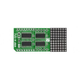 Module matrice leds jaunes 7x10 Y click MIKROE-2790