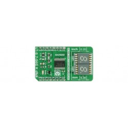 MIKROE-2840 Module afficheur 7 segments à leds UT-S 7-SEG R click