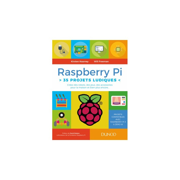 Ouvrage technique  "Raspberry Pi : 35 projets ludiques"