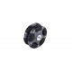MAK87085 - Roue double "à rouleaux" diamètre 58 mm pour robotique