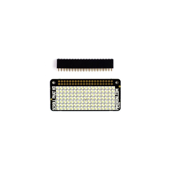 Module Scroll pHAT HD (matrice à 119 leds) pour Raspberry Pi