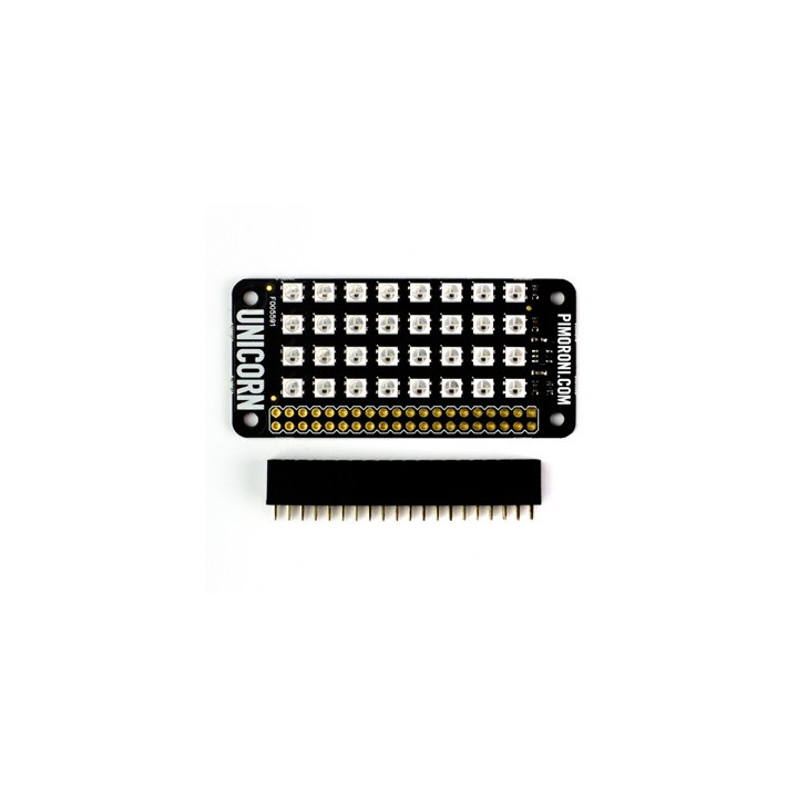 Module Unicorn pHAT pour ordinateur mono-carte Raspberry Pi 3