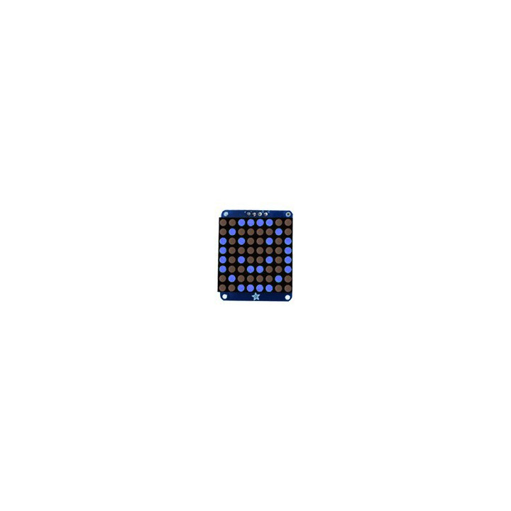 ADA10481047 Matrice à leds bleues à commande I2C