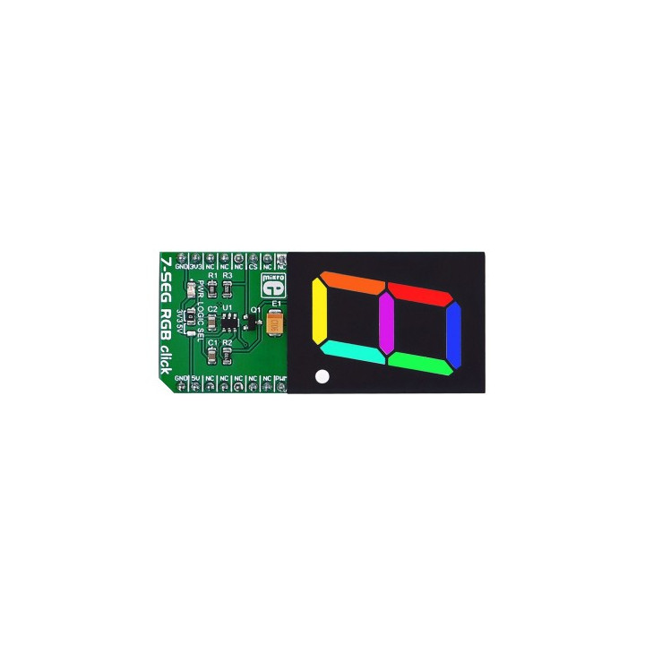 Module 7-SEG RGB click board MIKROE-2734
