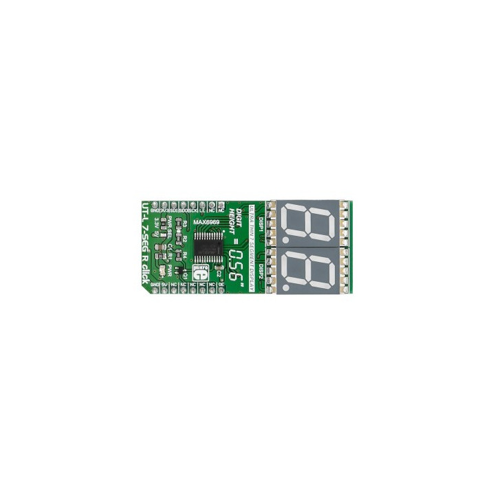 Module UT-L 7-SEG R click board MIKROE-2743