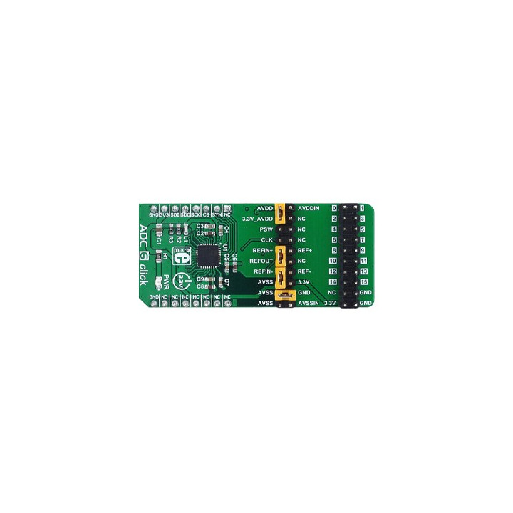 Module ADC 6 click board MIKROE-2932