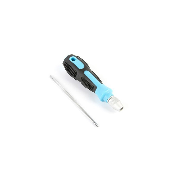 Tournevis 170 mm réversible Hex 2.5 mm et cruciforme PH0