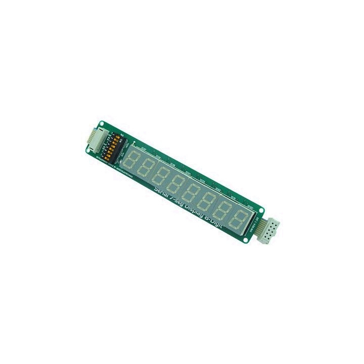 Module d'affichage "SERIAL8D7" vert