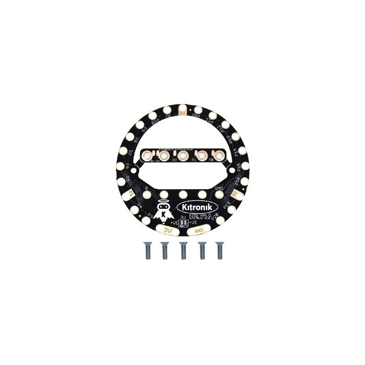Platine Kitronik Klip Halo pour carte micro:bit