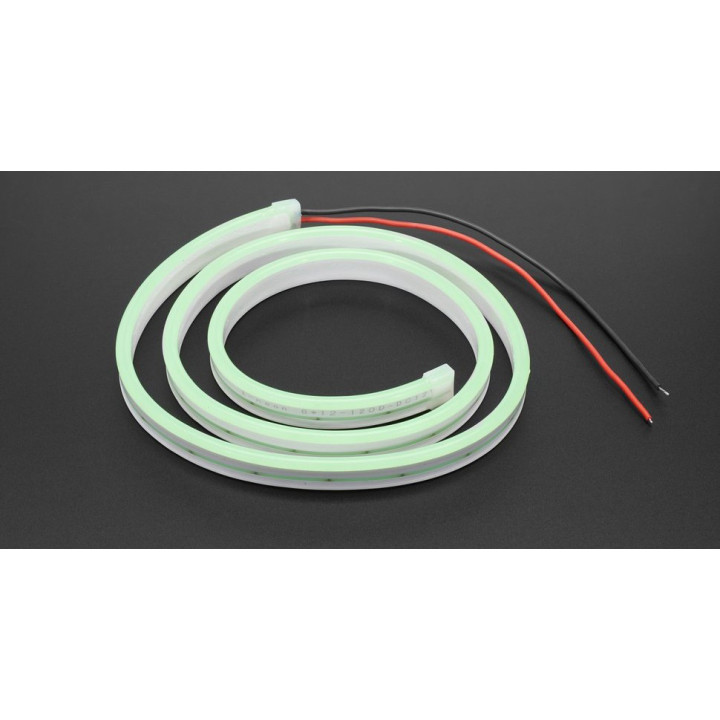 Flexible lumineux en silicone à Leds vertes