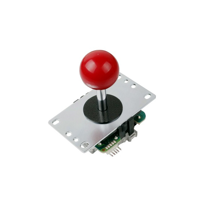Joystick haute qualité à boule rouge pour borne d'arcade