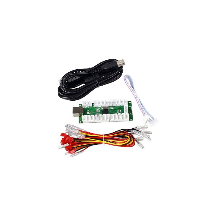 Interface USB PRO Joystick-Boutons pour borne d'arcade