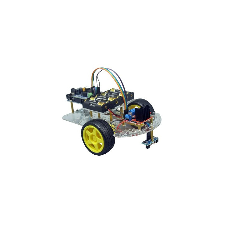 Robot suiveur de ligne Cebek compatible arduino (piles non livrées)