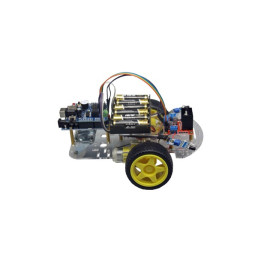 Robot éviteur d'obstacle Cebek compatible arduino (piles non livrée)
