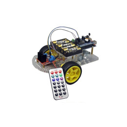 Robot piloté par IR Cebek compatible arduino (piles non livrées)