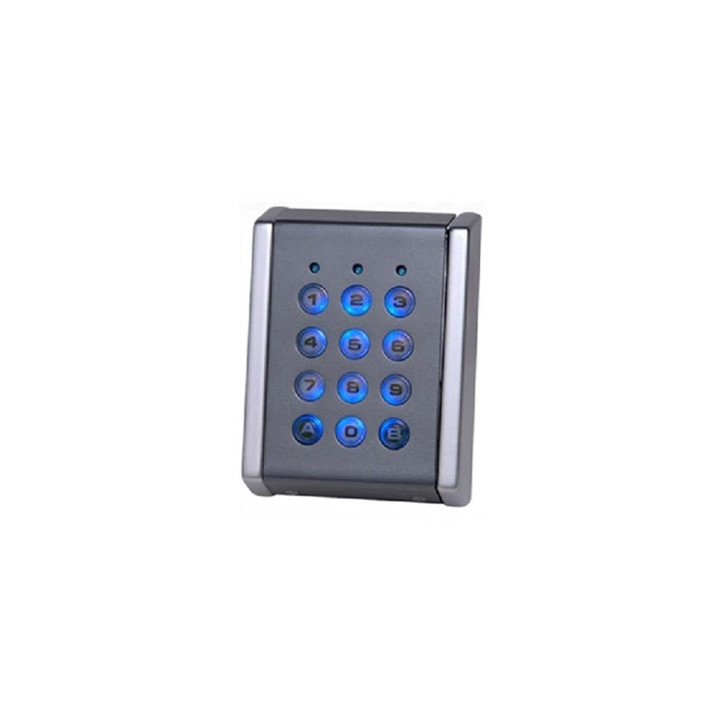 Clavier codé métal autonome 4 relais CLAVC-06