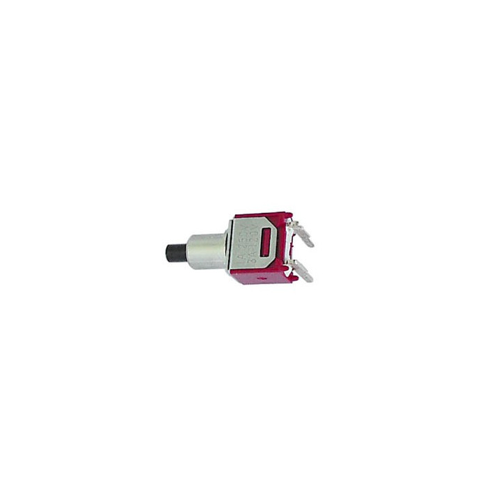 Bouton-poussoir horizontale coudé OFF- (ON)  - 1