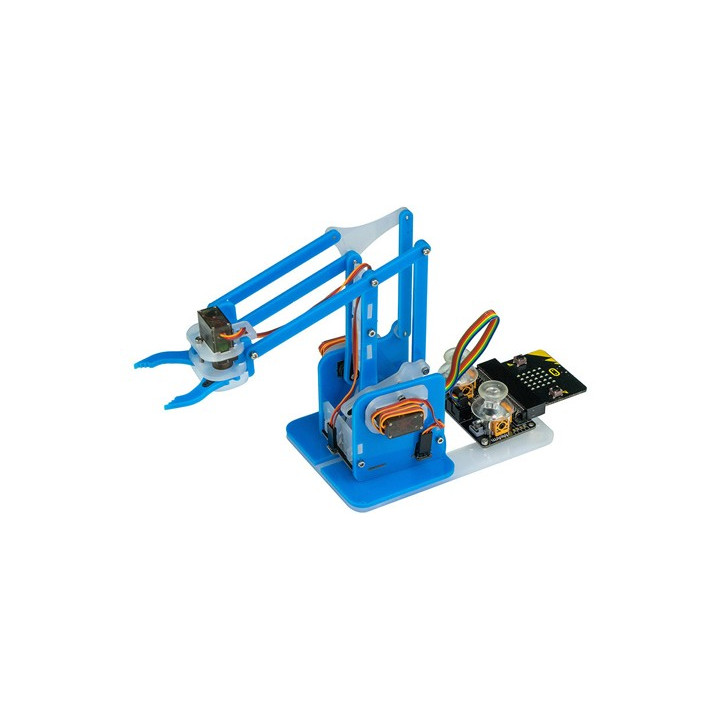 Bras robotique MeArm pour micro:bit pilotable via un joystick