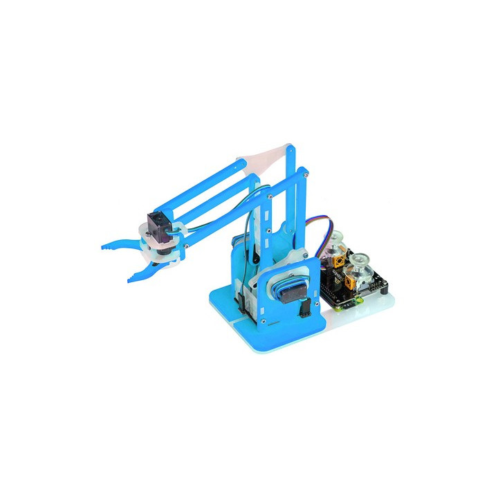 Bras robotique MeArm pour Raspberry Pi pilotable via un joystick