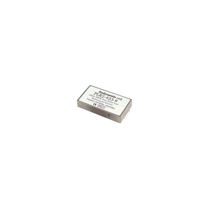 Modem récepteur synthétisé Radiometrix PLR2-433