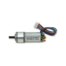 TRENZ-24142 Motoréducteur avec encodeur pour robotique et arduino