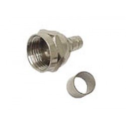 Connecteur F mâle à sertir (RG6/U)