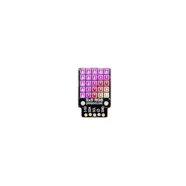 Module matrice à Leds RGB 5x5 PIM435 pour Arduino et Raspberry Pi