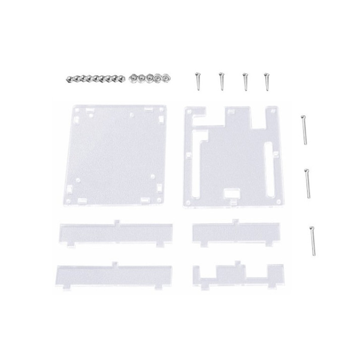 Boitier plastique transparent pour Arduino UNO