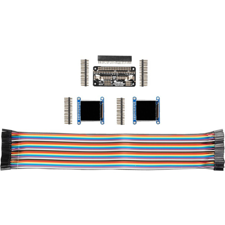 Afficheurs yeux animés couleur 1,54" Adafruit 3813 pour Raspberry Pi