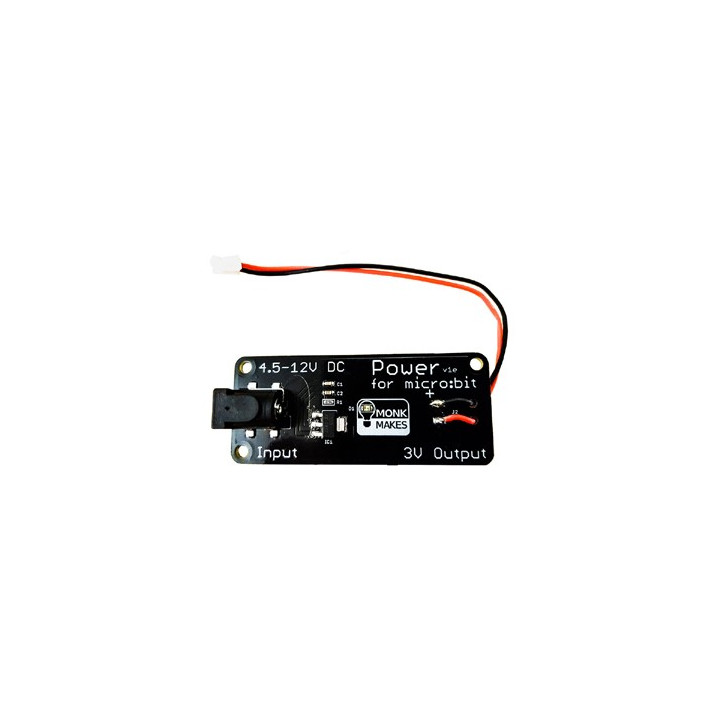 Module alimentation Kitronik Monk Makes 46144 pour carte micro:bit