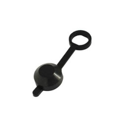 Clapet de protection caoutchouc pour serrure 12 mm