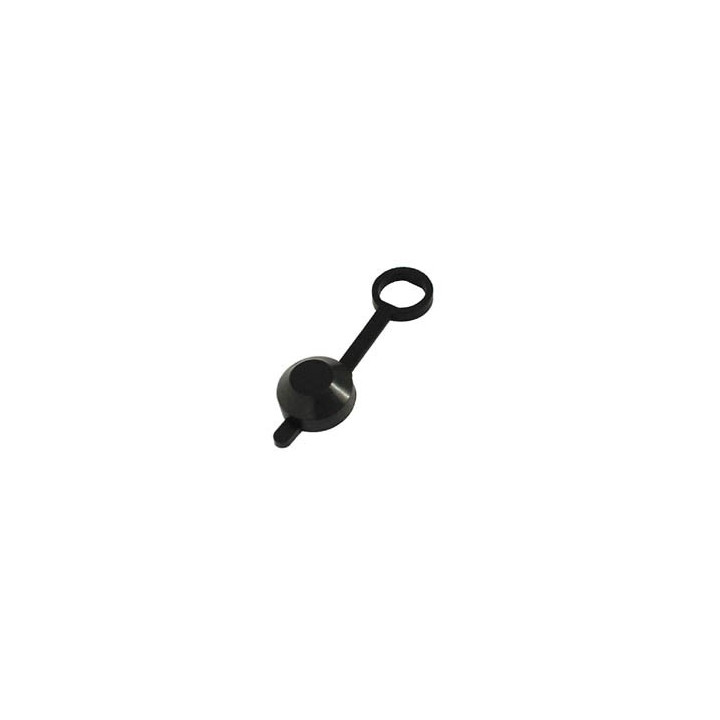 Clapet de protection caoutchouc pour serrure 12 mm