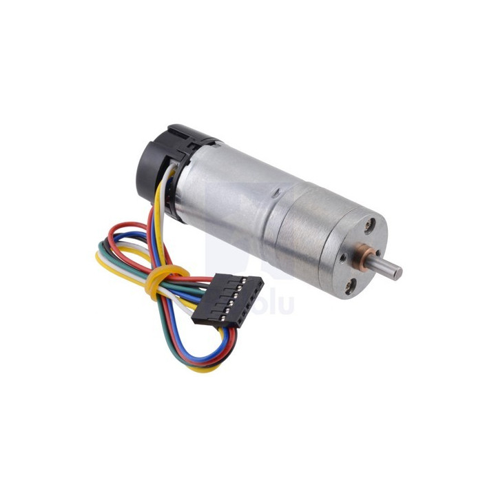 Motoréducteur avec encodeur Pololu 4843 pour robotique et arduino