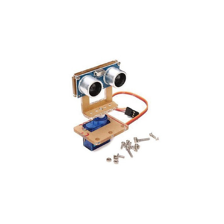 Tourelle PAN avec servo pour module ultrason
