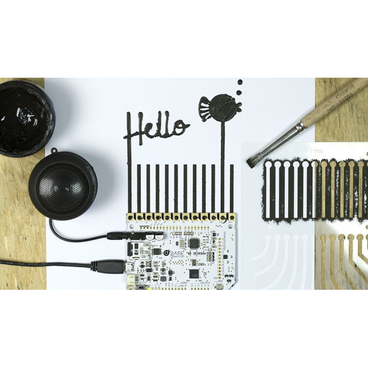 Exemple d'application de la Touch Board