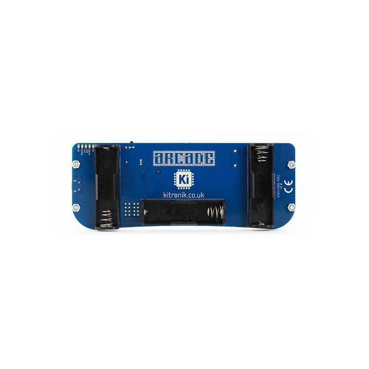 Face arrière de la platine ARCADE kitronik 5311 pour MakeCode Arcade