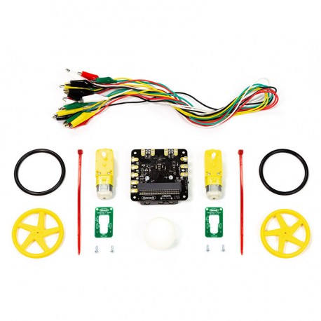 Composition d'une base robotique du Pack Lesson in a Box Simple Robotics