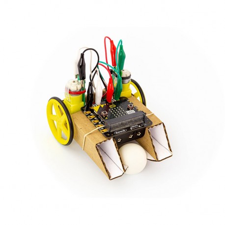 Base une fois assemblée du Pack Lesson in a Box Simple Robotics