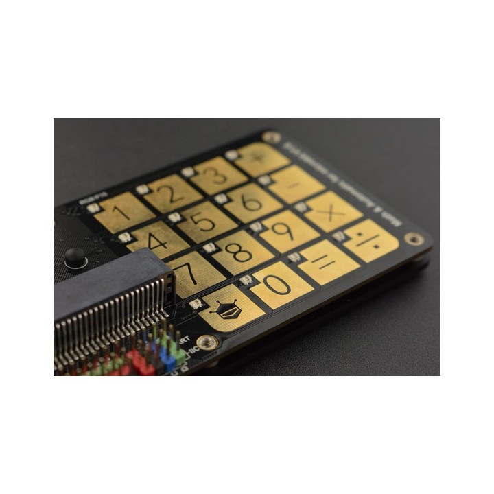 Détail de la platine DFROBOT Math & Automatic Touch Keyboard MBT0016