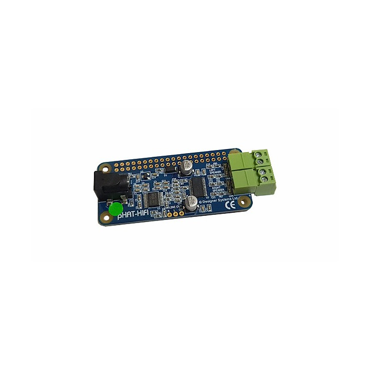 Module Designer Systems pHAT-HIFI amplificateur HIFI Stéréo pour Raspberry Pi Zero