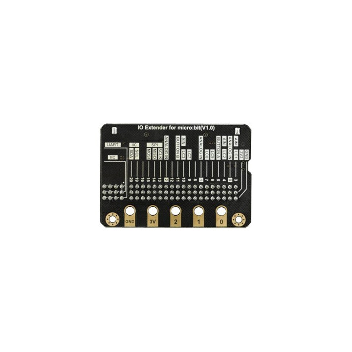 Face arrière de la platine d'extension DFROBOT IO Extender MBT0008