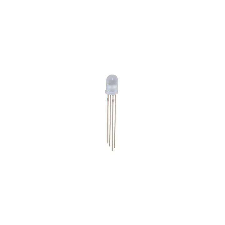 Led RVB 5mm (1 cathode + 3 anodes)  - 1